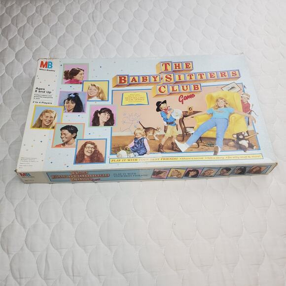The Baby-Sitters Club Board Game Vintage 1989 Milton Bradley 80’s Teen Play Fun - Picture 11 of 15